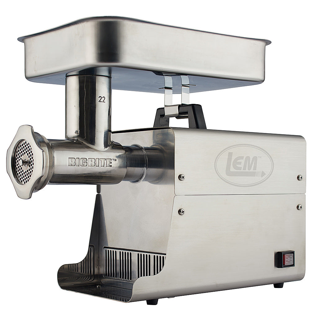 LEM Product - #22 Big Bite Meat Grinder - 1 HP - Stainless_0