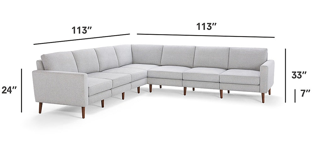 Burrow - Mid-Century Nomad 7-Seat Corner Sectional - Navy Blue_4