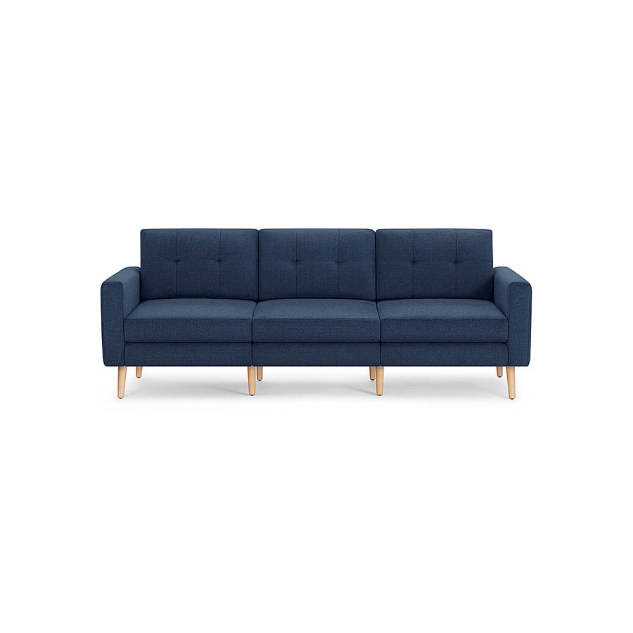 Burrow - Mid-Century Nomad Sofa - Navy Blue_0