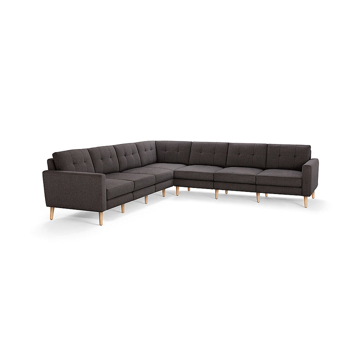 Burrow - Mid-Century Nomad 7-Seat Corner Sectional - Charcoal_0