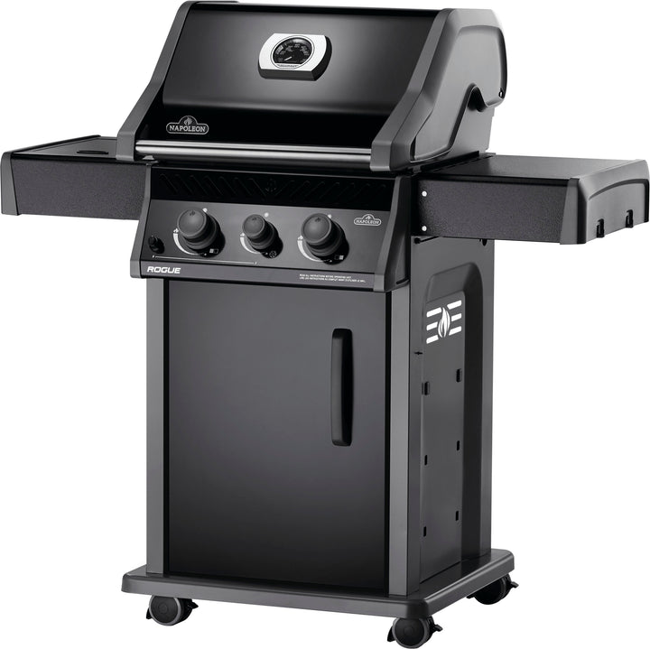 Napoleon - Rogue 365 Propane Gas Grill with Side Burner - Black_8