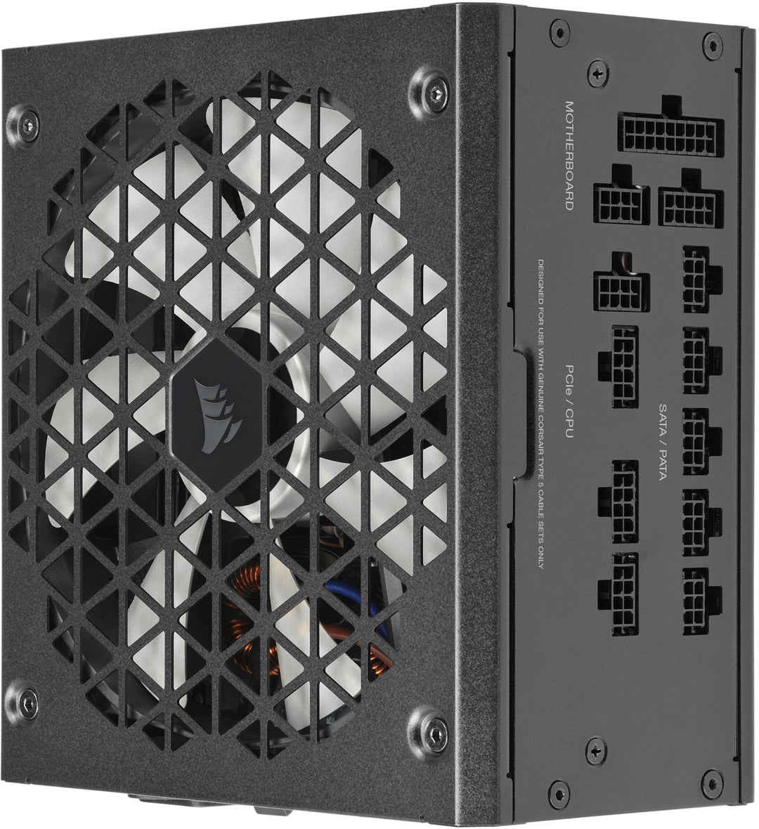 CORSAIR - RMx Shift Series RM850x 80 Plus Gold Fully Modular ATX Power Supply with Modular Side Interface - Black_12