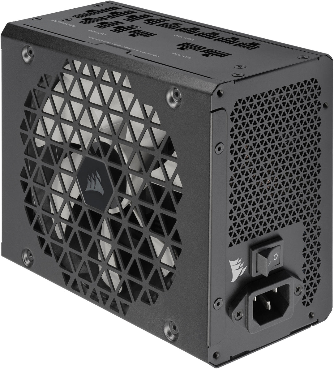 CORSAIR - RMx Shift Series RM1000x 80 Plus Gold Fully Modular ATX Power Supply with Modular Side Interface - Black_0