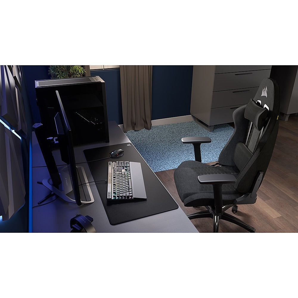 CORSAIR - TC100 Fabric Gaming Chair - Black_3