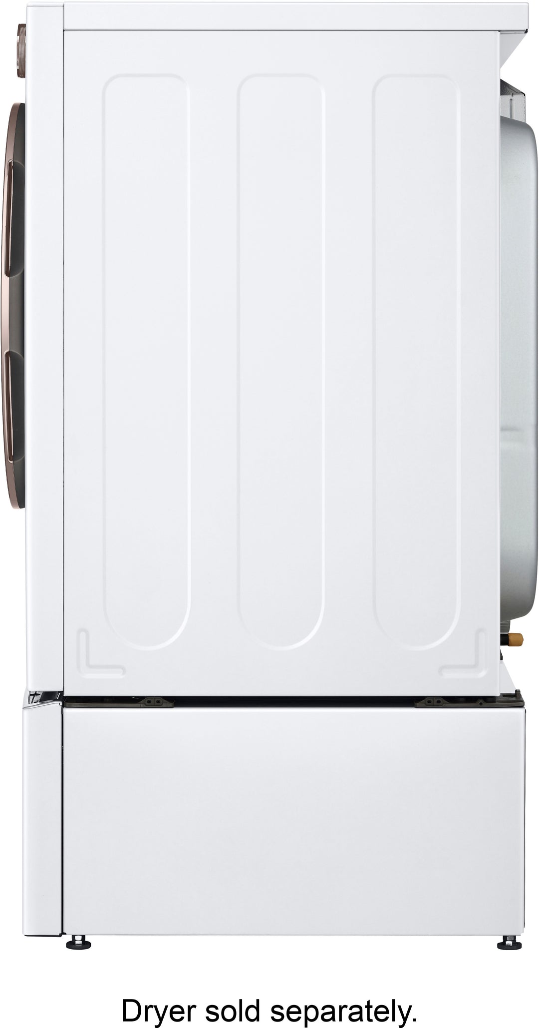 LG - 27" Laundry Pedestal with Storage Drawer - White_7