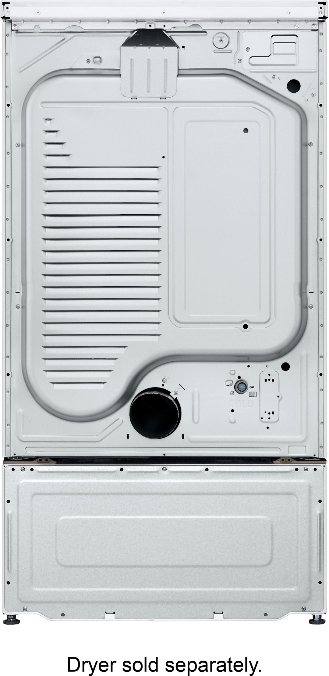LG - 27" Laundry Pedestal with Storage Drawer - White_6