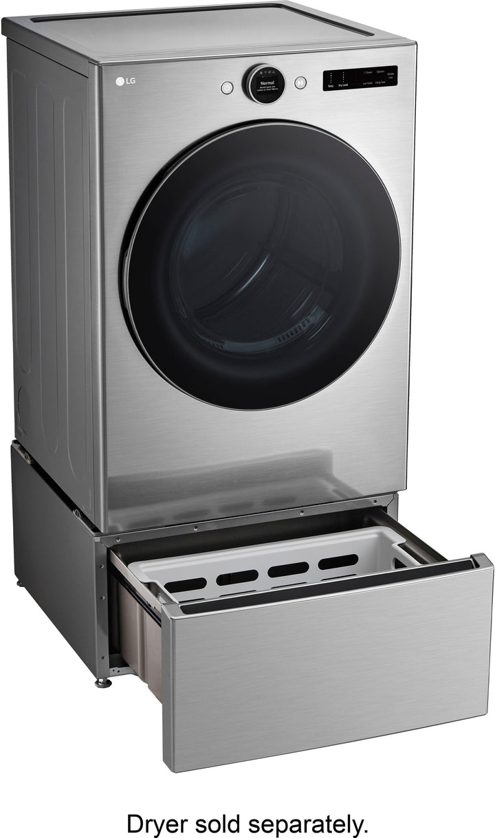 LG - 27" Laundry Pedestal with Storage Drawer - Graphite Steel_5