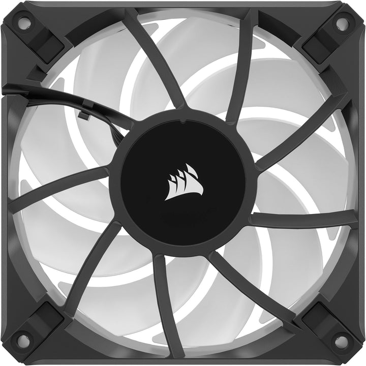 CORSAIR - AF120 RGB ELITE 120mm Fluid Dynamic Bearing Triple Fan Kit with AirGuide Technology - Black_2