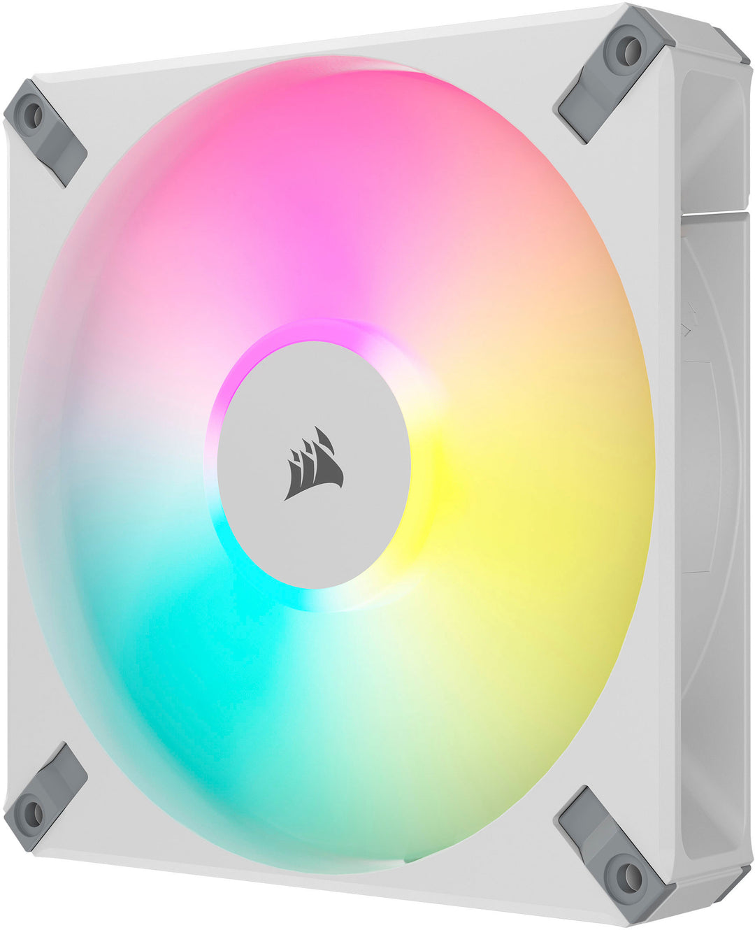 CORSAIR - AF140 RGB ELITE 140mm Fluid Dynamic Bearing Dual Fan Kit with AirGuide Technology - White_7