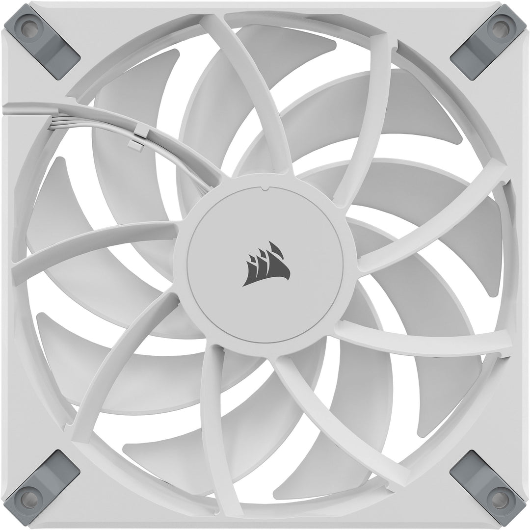 CORSAIR - AF140 RGB ELITE 140mm Fluid Dynamic Bearing Dual Fan Kit with AirGuide Technology - White_4