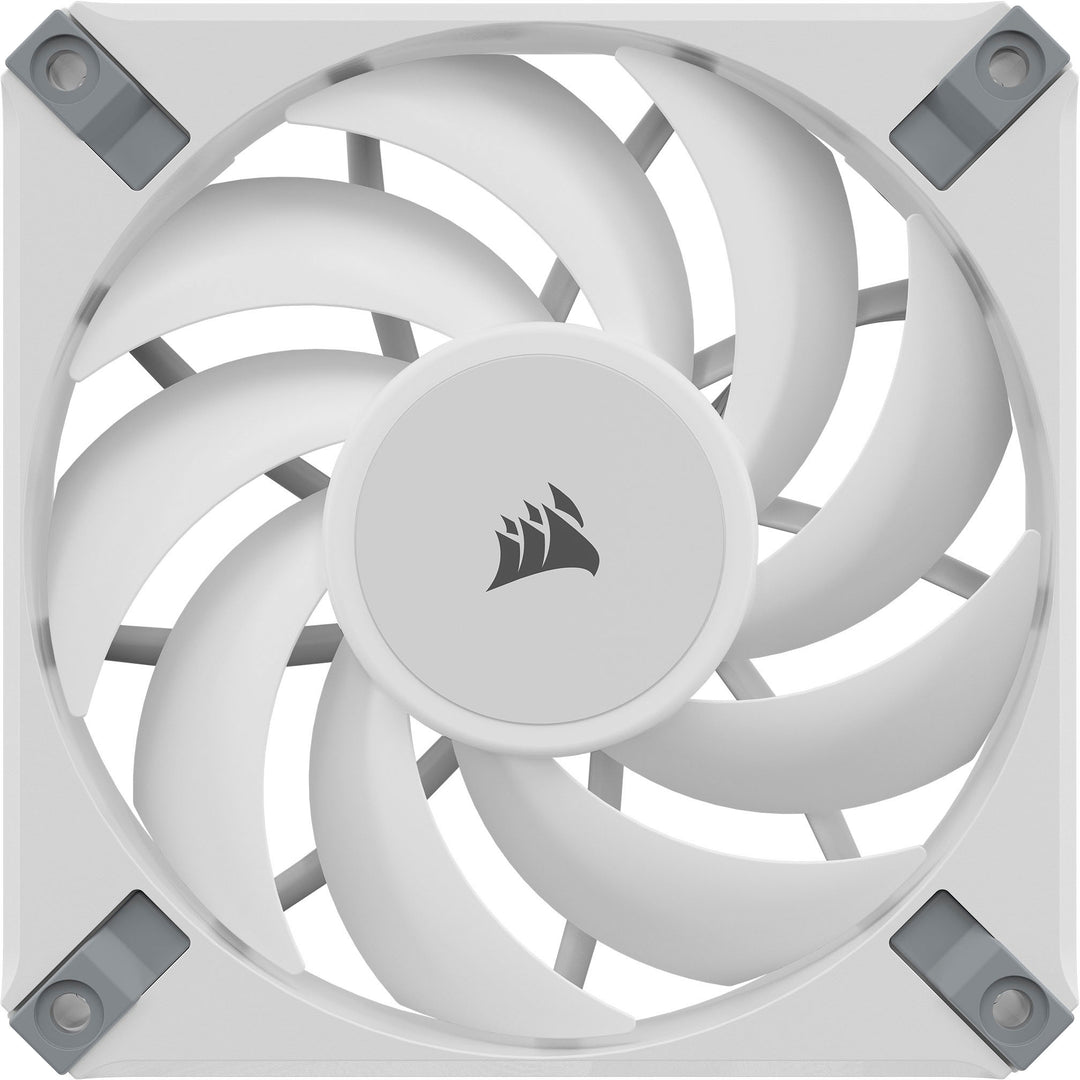 CORSAIR - AF120 RGB ELITE 120mm Fluid Dynamic Bearing Triple Fan Kit with AirGuide Technology - White_8