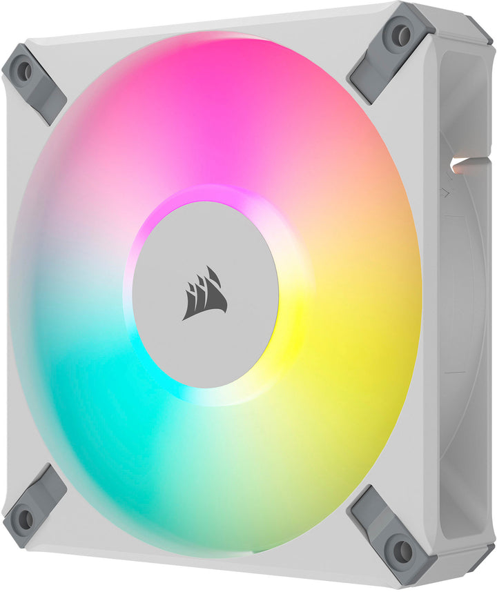 CORSAIR - AF120 RGB ELITE 120mm Fluid Dynamic Bearing Triple Fan Kit with AirGuide Technology - White_7