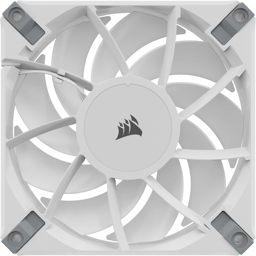 CORSAIR - AF120 RGB ELITE 120mm Fluid Dynamic Bearing Triple Fan Kit with AirGuide Technology - White_4
