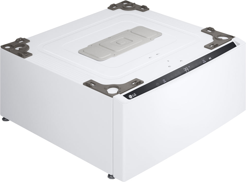 LG - SideKick 1.0 Cu. Ft. High-Efficiency Smart Top Load Pedestal Washer - White_1