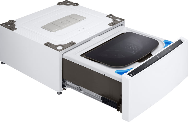 LG - SideKick 1.0 Cu. Ft. High-Efficiency Smart Top Load Pedestal Washer - White_17