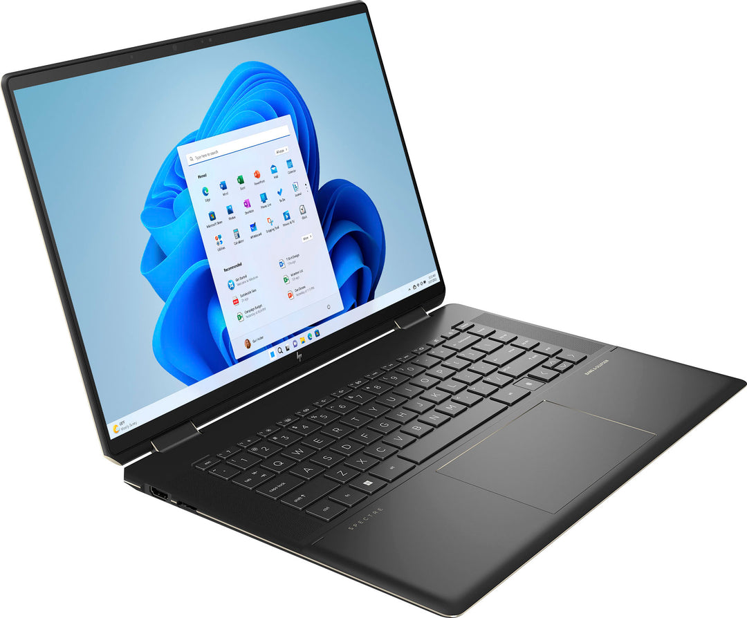 HP - Spectre 2-in-1 16" 3K+ Touch-Screen Laptop - Intel Evo Platform - Core i7 - 16GB Memory - 512GB SSD - Pen Included - Nightfall Black_1