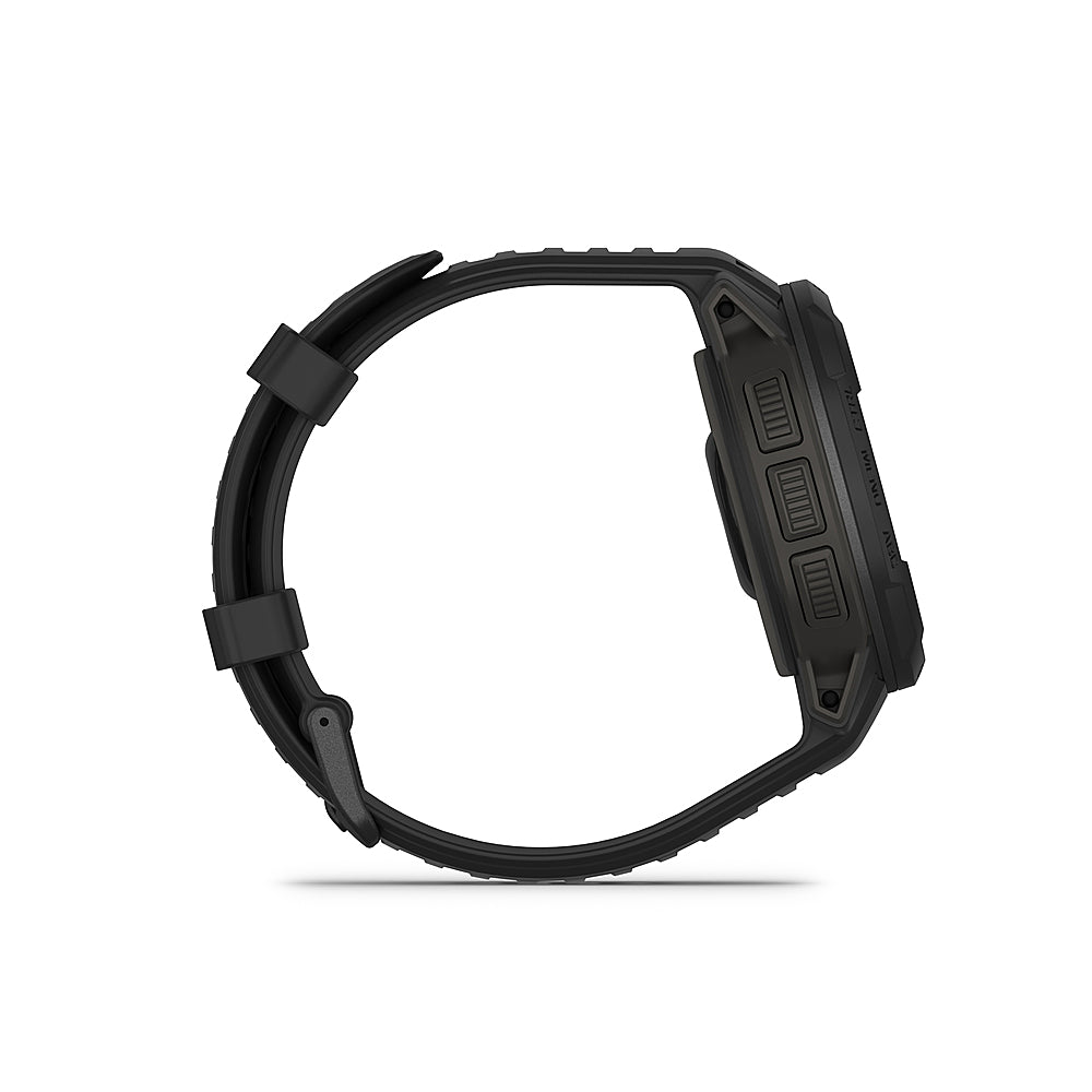 Garmin - Instinct Crossover Solar, Tactical Edition 45mm Smartwatch Fiber-reinforced Polymer - Black_5