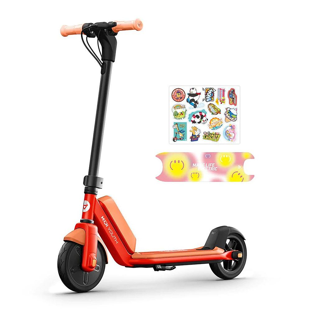 NIU - KQi Youth+ Electric Kids Scooter w/ 7.5 mi Max Operating Range & 10 mph Max Speed - Orange_8