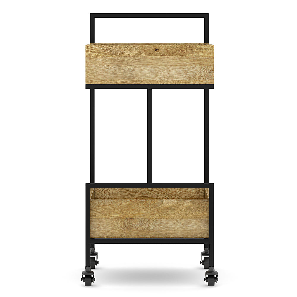 Simpli Home - Hobbs Bar Cart - Natural_1