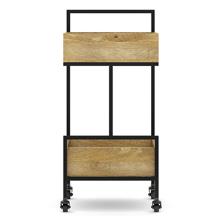 Simpli Home - Hobbs Bar Cart - Natural_1