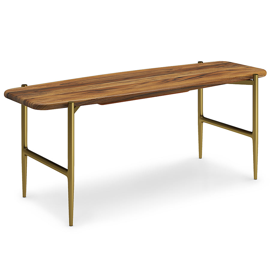 Simpli Home - Wagner 46 inch Wide Bench in - Natural_0