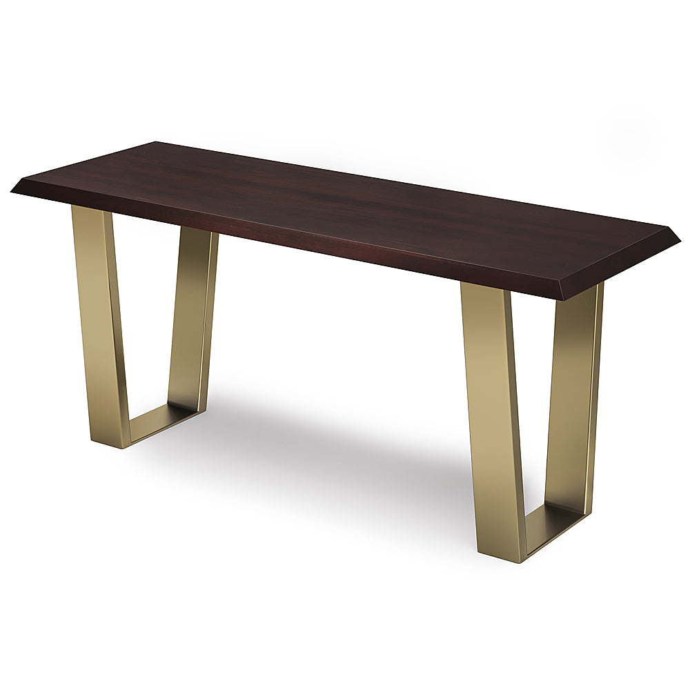 Simpli Home - Lewis Solid Acacia Wood 42 inch Wide Contemporary Bench in - Cognac_1