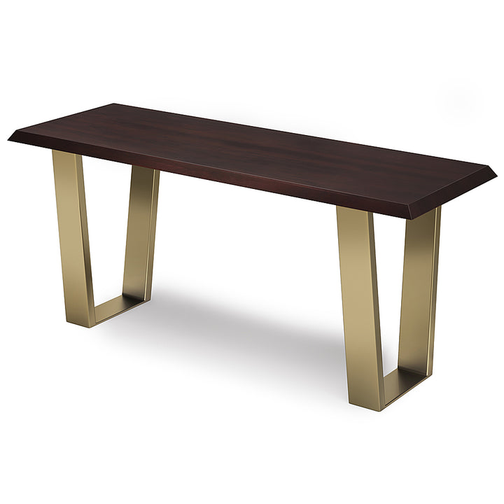 Simpli Home - Lewis Solid Acacia Wood 42 inch Wide Contemporary Bench in - Cognac_1
