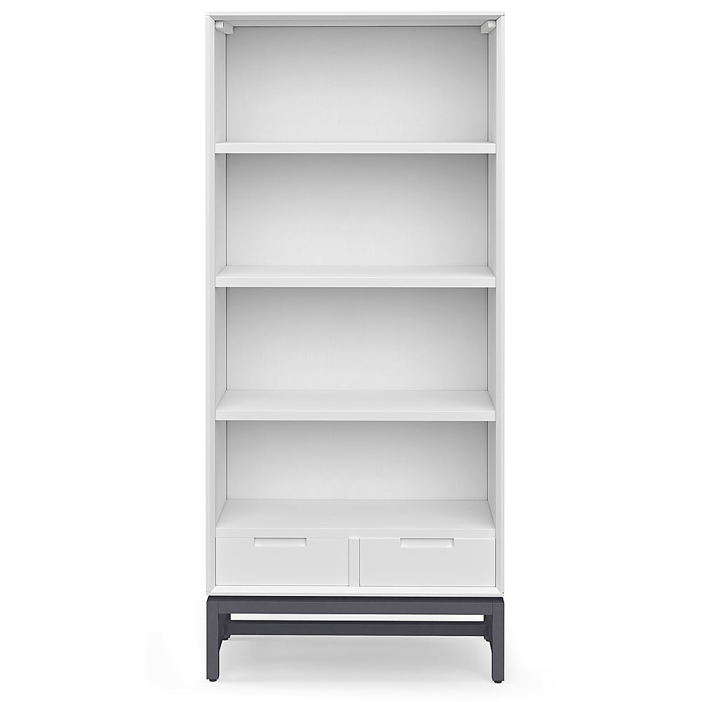Simpli Home - Banting Mid Century Bookcase - White_6