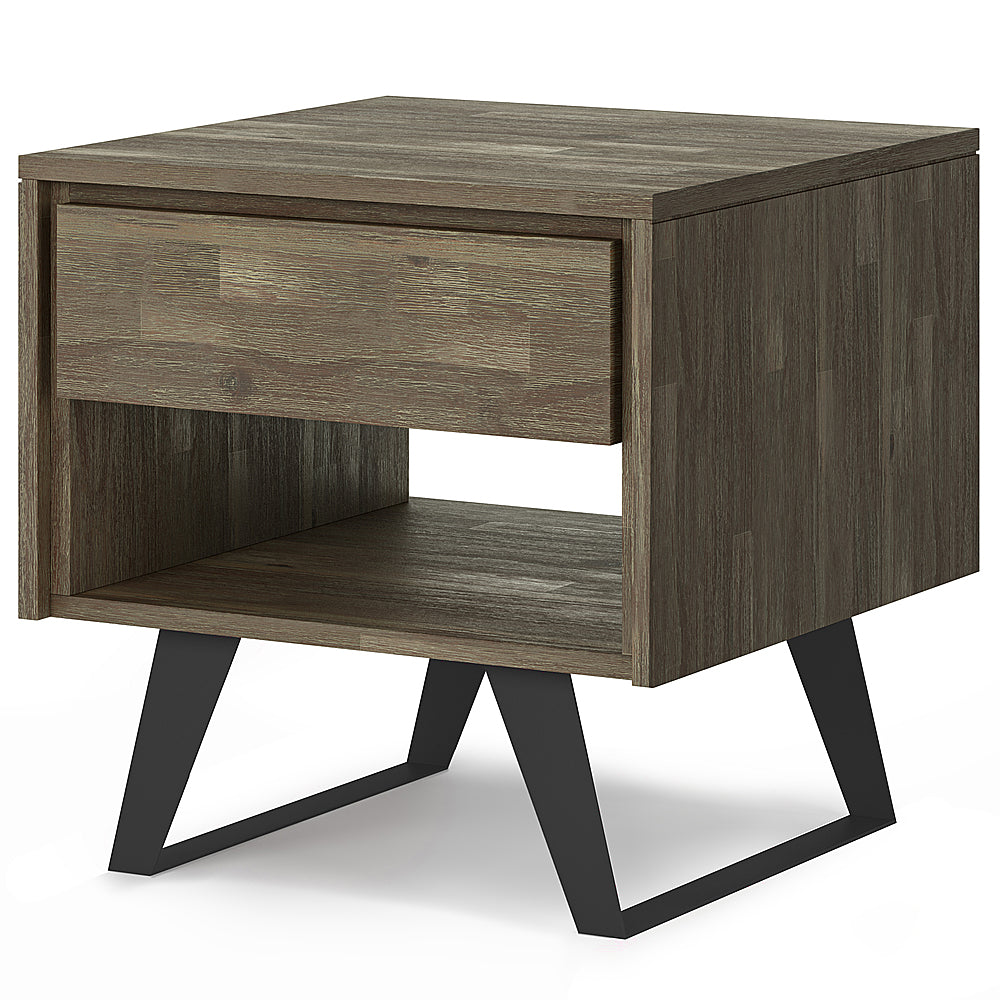 Simpli Home - Lowry End Table - Distressed Grey_1
