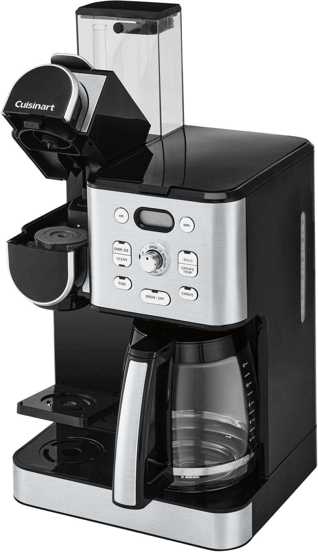 Cuisinart - 12 Cup 2-In-1 Coffee Center Coffeemaker - Black Stainless_2