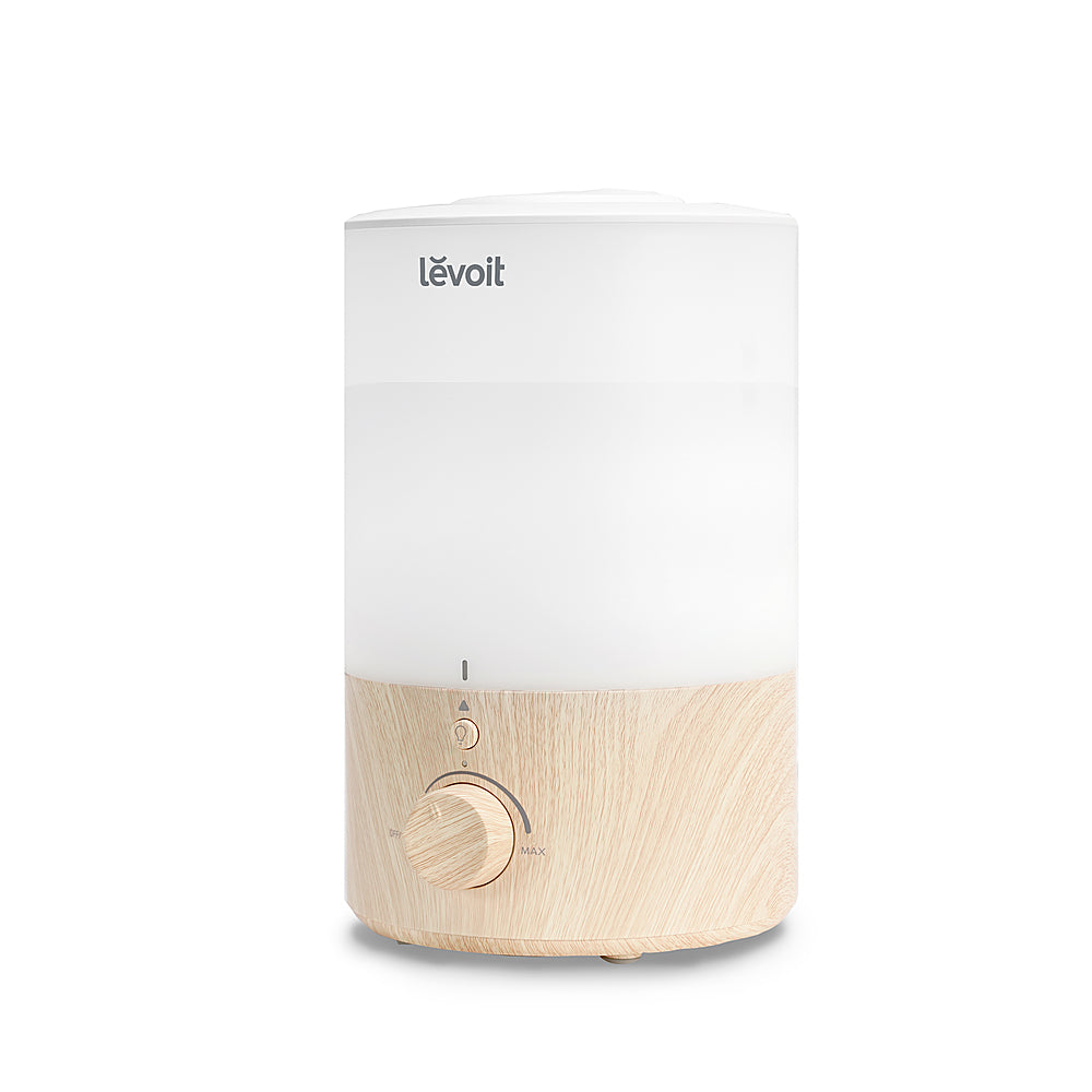 Levoit - Dual 150 .79 gallon Top-Fill Ultrasonic Humidifier - White / Wood_16