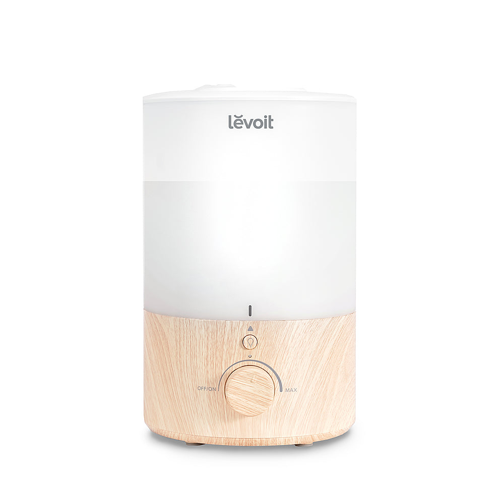 Levoit - Dual 150 .79 gallon Top-Fill Ultrasonic Humidifier - White / Wood_13