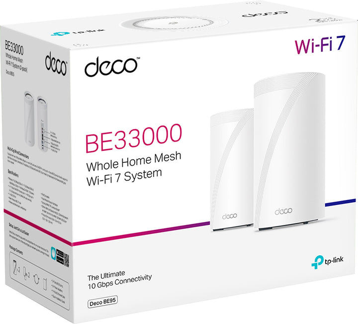TP-Link - Deco BE95 BE33000 Quad-Band Mesh Wi-Fi 7 System (2-Pack) - White_3