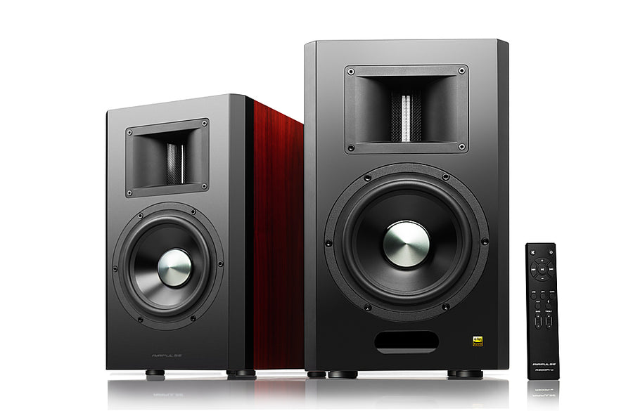 Edifier - Airpulse A300 Pro Hi-Res Active Speaker System (Pair) - Wood_0
