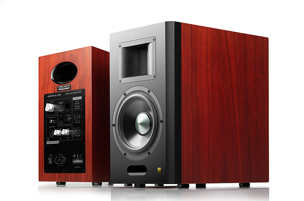Edifier - Airpulse A300 Pro Hi-Res Active Speaker System (Pair) - Wood_1