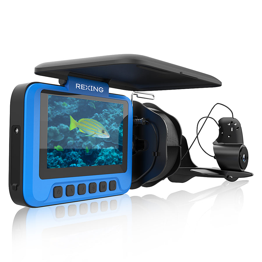 Rexing - FC1 Fish Finder with Winding Spool - Blue_0