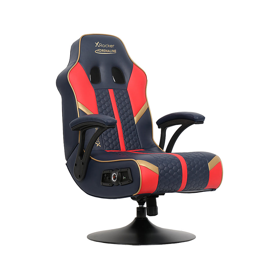 X Rocker - Adrenaline 2.1 Wireless Vibration Pedestal Gaming Chair - Multi_0