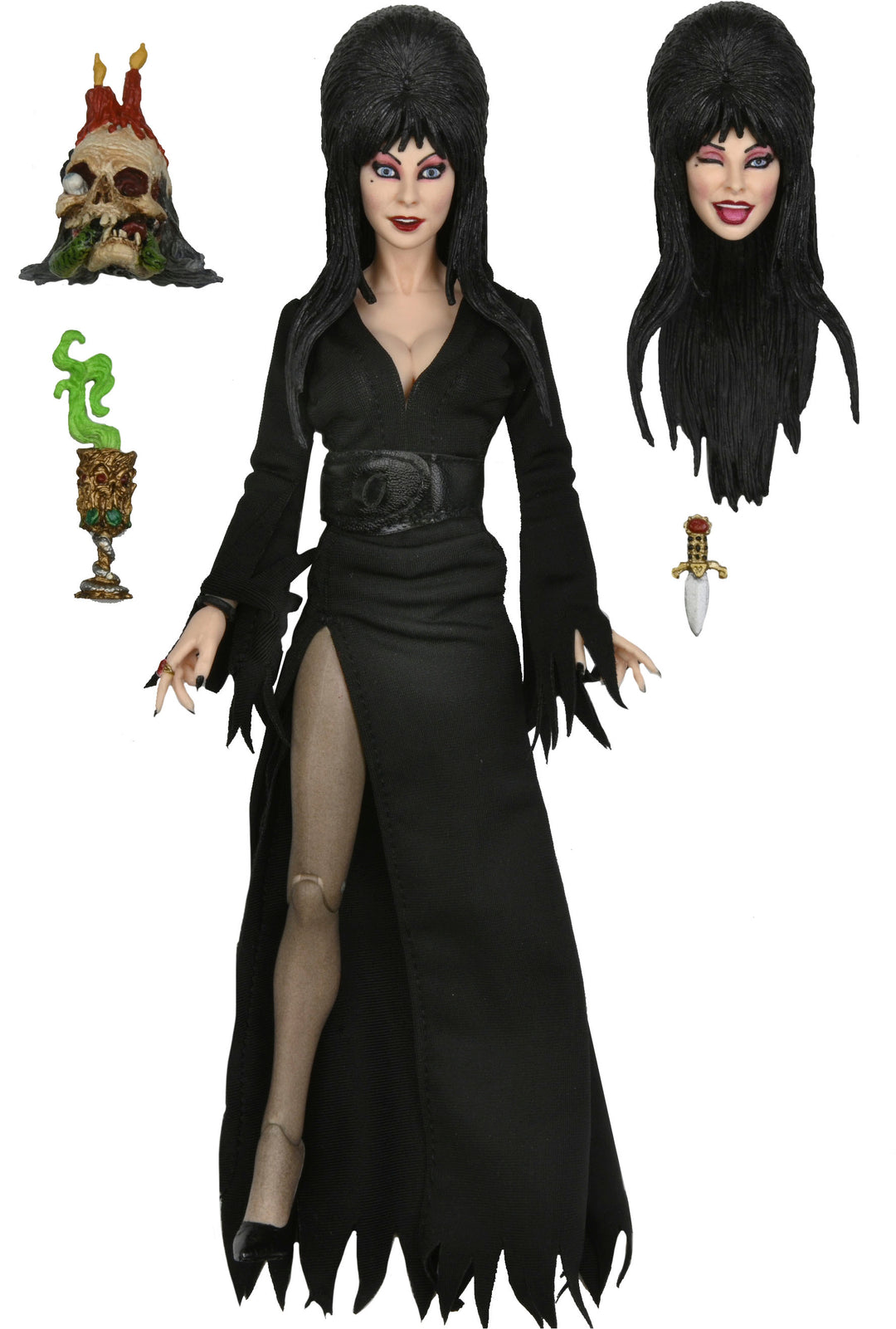 NECA - Elvira - 8" Clothed Action Figure - Elvira, Mistress of the Dark_0