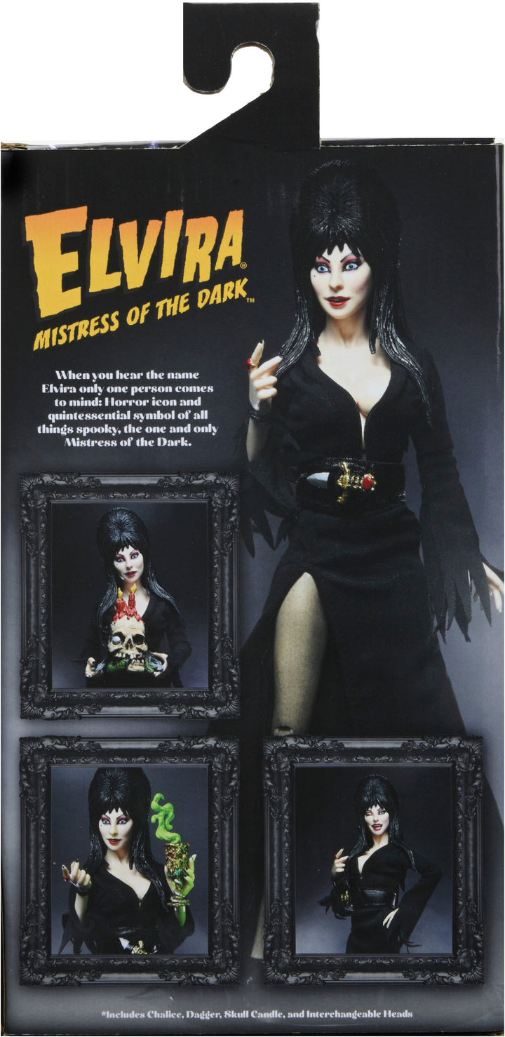 NECA - Elvira - 8" Clothed Action Figure - Elvira, Mistress of the Dark_2