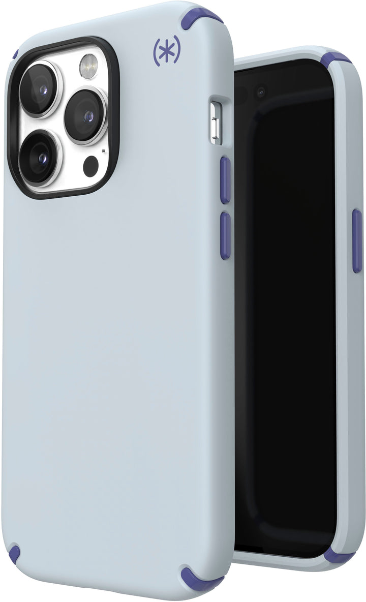 Speck - Presidio2 Pro Case with MagSafe for Apple iPhone 14 Pro - Tear Blue/Artic Ocean_5