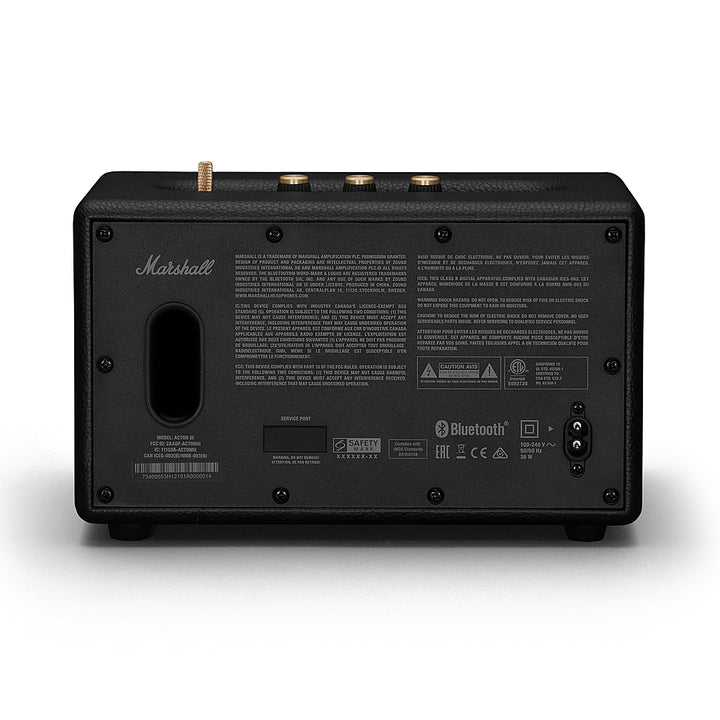 Marshall - Acton III Bluetooth Speaker - BLACK_3