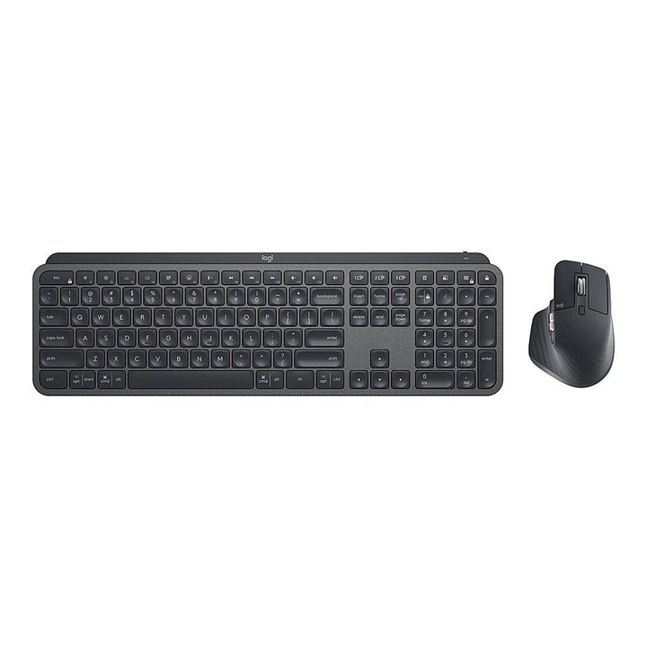 Logitech - MX Keys Fullsize Wireless Keyboard and Mouse Bundle_0