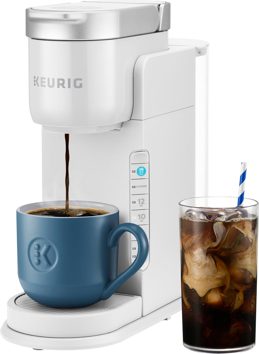 Keurig - K-Iced Single Serve K-Cup Pod Coffee Maker - White_2