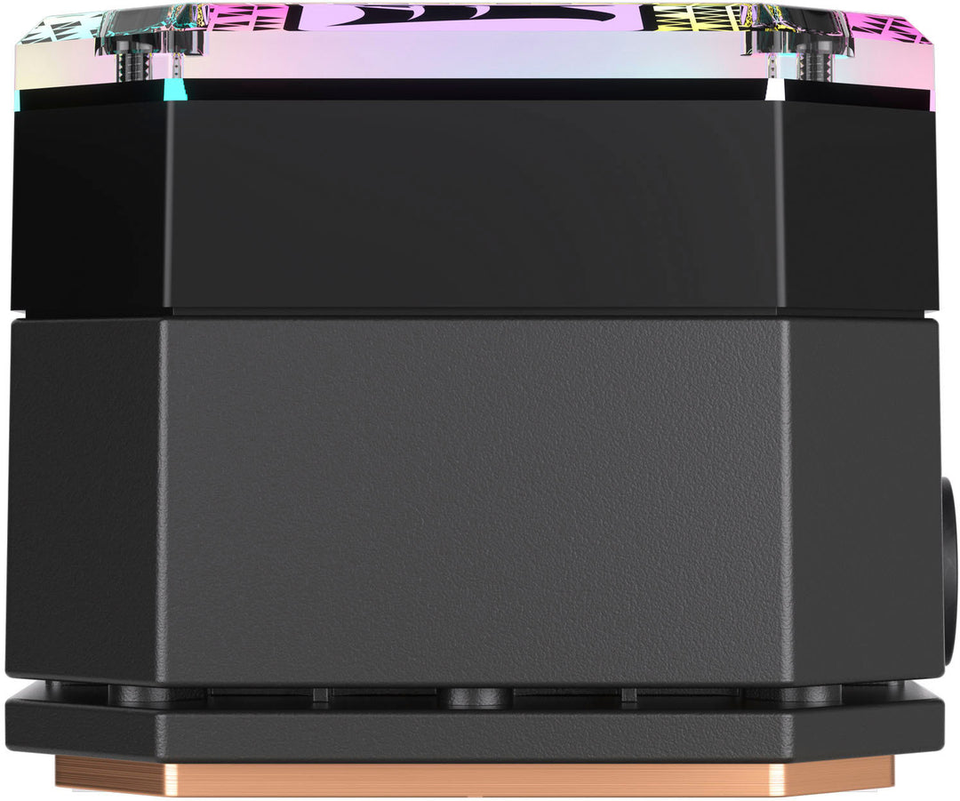 CORSAIR - iCUE H170i ELITE CAPELLIX XT AIO Liquid CPU Cooler 420mm Radiator Triple 140mm RGB PWM Fans - Black_3