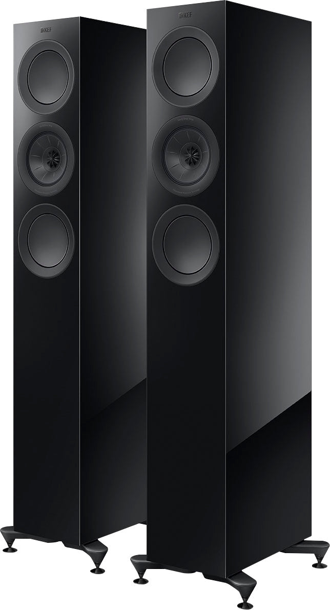 KEF - R5 Meta Floorstanding Loudspeaker (Each) - Black_1