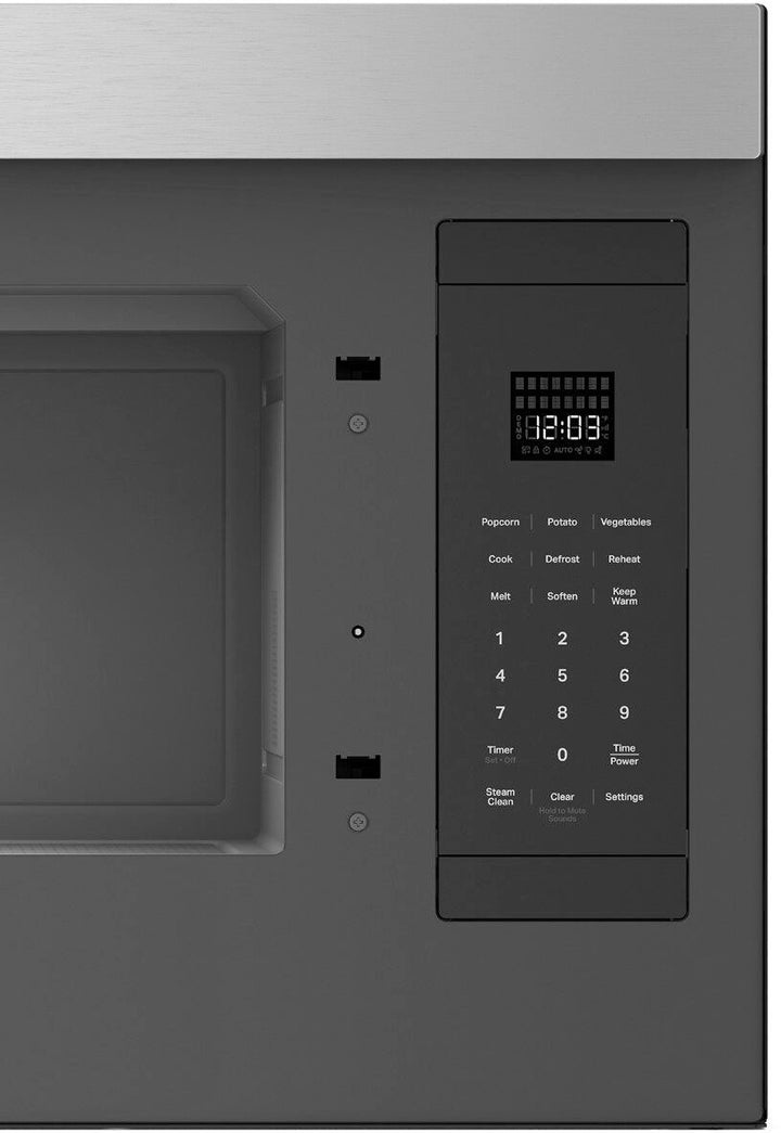 KitchenAid - 1.1 Cu. Ft. Over-the-Range Microwave with Flush Built-in Design and PrintShield Finish - Stainless steel_3