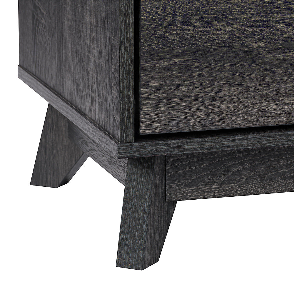CorLiving - Hollywood Wood Grain TV Stand with Drawers for Most TVs up to 55" - Dark Grey_5