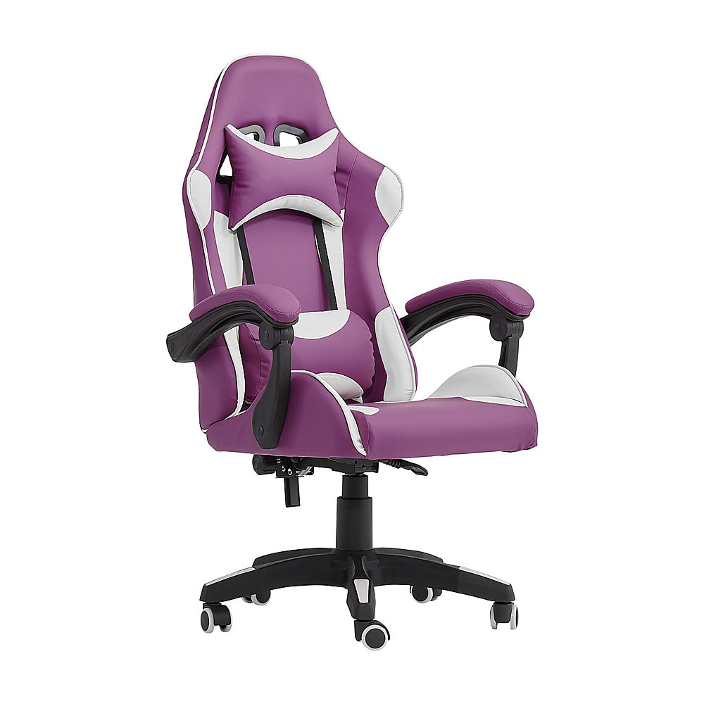 CorLiving - Ravagers Gaming Chair - Purple and White_1