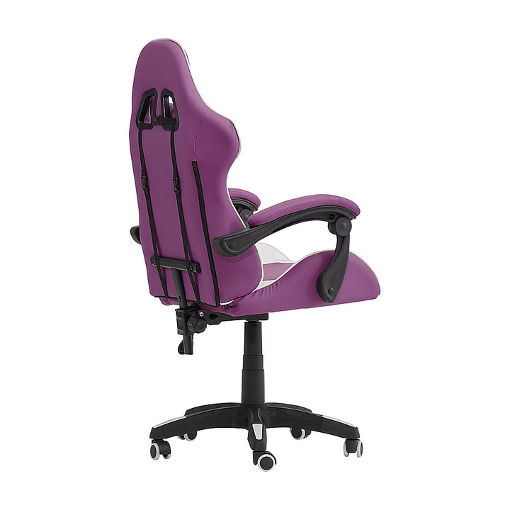 CorLiving - Ravagers Gaming Chair - Purple and White_12