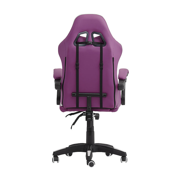 CorLiving - Ravagers Gaming Chair - Purple and White_10